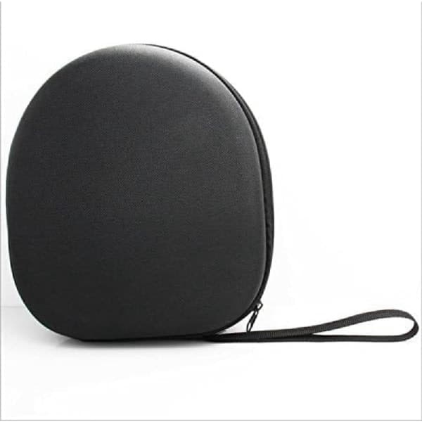 Hovedtelefonetui til On-Ear/Over-Ear hovedtelefoner, etui, 21 x 18,5 x 6 cm, sort