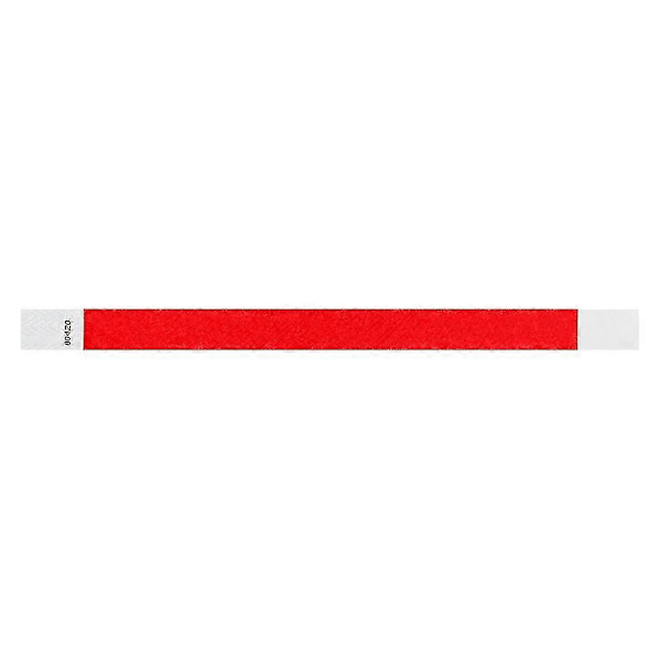 500 kpl Paperirannekkeet Neon Tapahtumarannerenkaat Värilliset Rannekkeet Vedenpitävät Paperiklubirannekkeet (