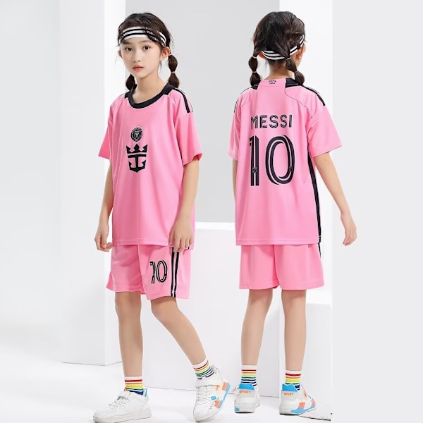 Jalkapallovaatesetti lapsille koko 7, Ronaldo koko 10, Messi H H 24 (130-140cm)