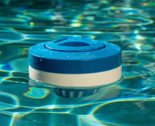 19 cm Klorflåd, Klordispenser - Justerbar Klordispenser til Pool & Spa (Indendørs & Udendørs)