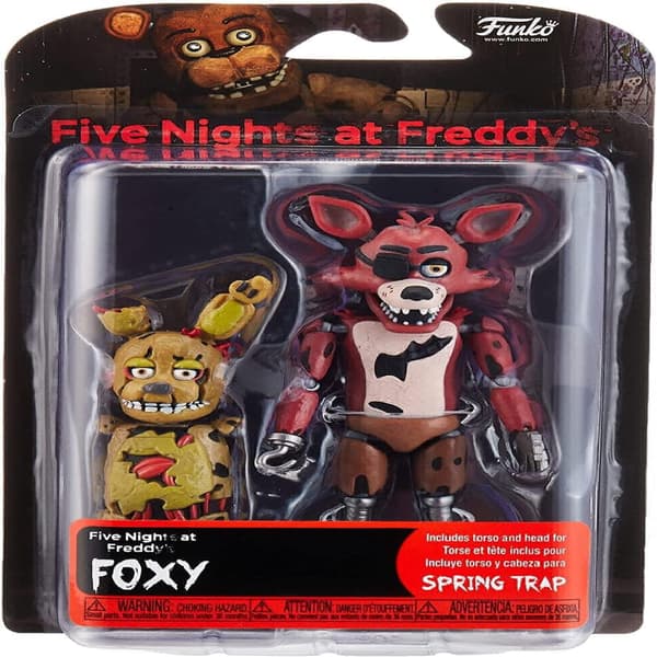 Leddet actionfigur: Five Nights at Freddy's - Foxy 8848