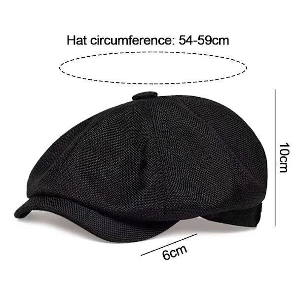 Retro Baret hat Newsboy hat KAFFE kaffe