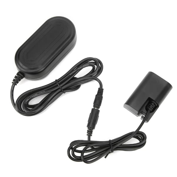 Nätadapter DC-koppling LPE6 Fullt avkodat dummybatterisats för Canon 5D2 5D3 5D4 6D 6D2 60D