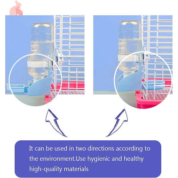 Iller kanin vannflaske, automatisk smådyr vanndispenser