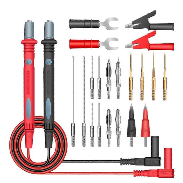 For Fluke Meter 22 i 1 Multimeter Testledning Kit Elektrisk Alligator Clip Probe