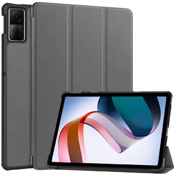 Støtsikkert deksel - Xiaomi - Redmi Pad SE - 11-tommers - Ultratynt - Grått - PU-skinn