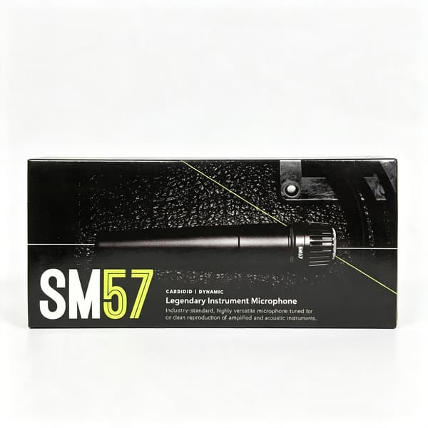 For Shure SM57 SM57-LC Kardioid Dynamisk Kablet Instrumentmikrofon Svart