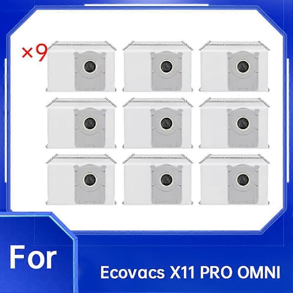 st støvposer til Ecovacs X11 PRO OMNI (vandtankversion) tilbehør til fejemaskine