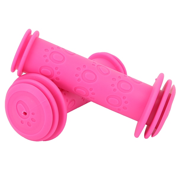 Barncykel Scooter Handtag Anti-Halk Grepp Cykelstyre Grepp (Roseröd) 0.6