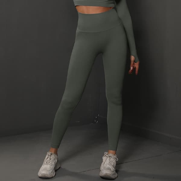 Buttløftende træningsleggings til kvinder, Scrunch Butt Gym Sømløse Booty Tights (L)
