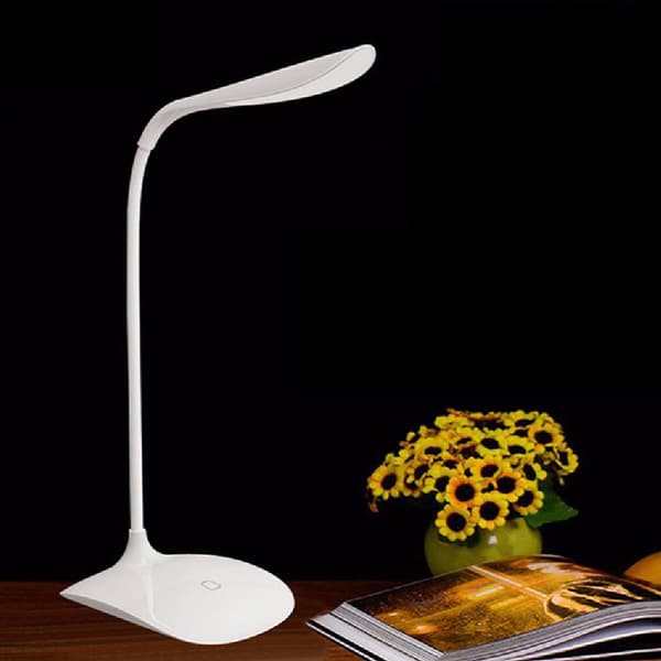 1 stk. LED bordlampe, LED boglæselampe, 3 lysstyrkeniveauer, til
