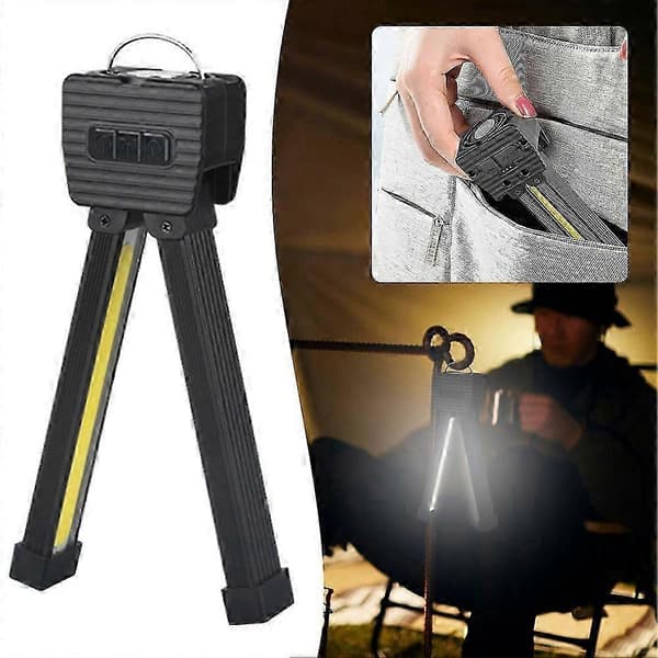 Den magnetiske træningslampe LED-arbejdslampe med magnetisk base kompatibel til camping