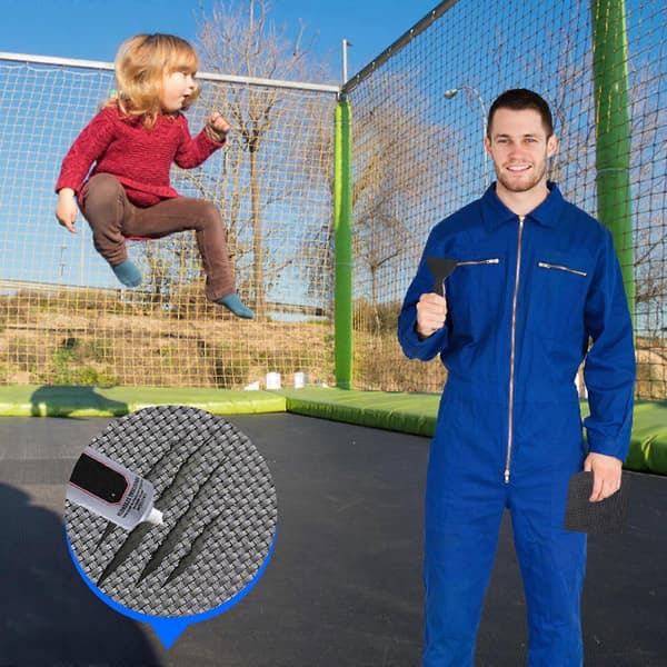 Trampoline reparasjonssett reparerer hull eller rifter i trampoliner 1ml Multicolor