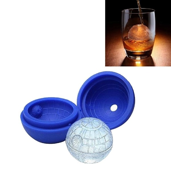 Star Wars Ice Mold in Silicone, 1 Ice Cube - Blue Blue