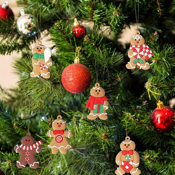 Pepperkakemann Juleoppheng, Festlig Gaveanheng til Juletredekor 9