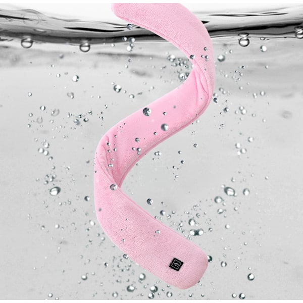 Sähkölämmitteiset huivit, hartiahuivi, erittäin lämmin talvella pink
