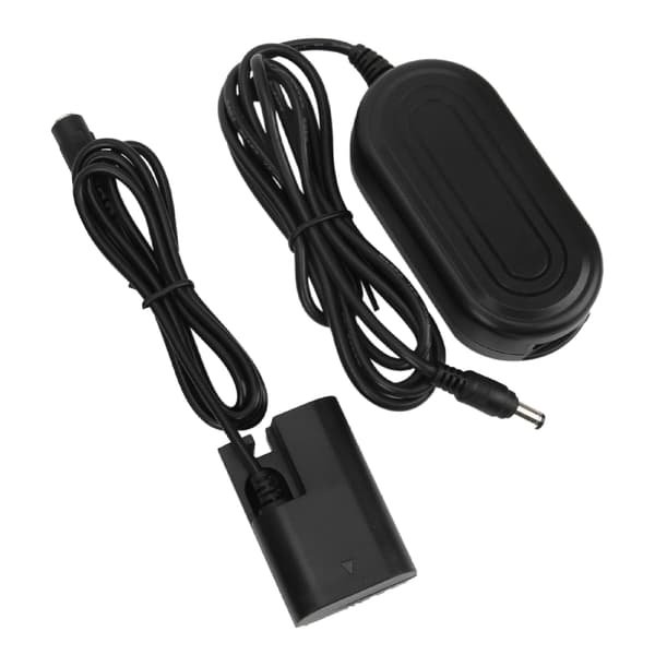 Nätadapter DC-koppling LPE6 Fullt avkodat dummybatterisats för Canon 5D2 5D3 5D4 6D 6D2 60D