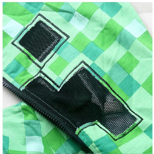 Minecraft Hettegenser Barnejakke Cardigan Genser 140cm