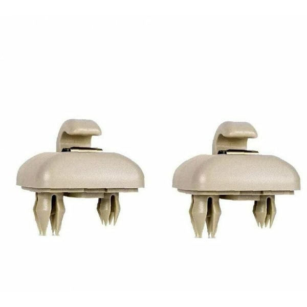 2 st - Solskyddsklämma för Audi A4 A5 S5 Q3 Q5 8U0857562A [Beige]