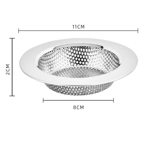 10 stk. køkkenvask tragtsigte 11CM si