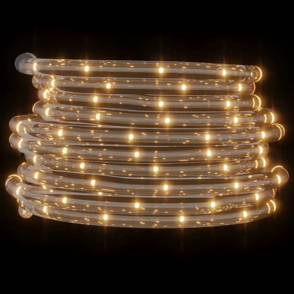 Lysslynge med 480 LED varmhvit 20 m PVC Varmhvit Warm white 2000