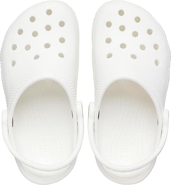 Crocs klassiset luolajalkineet lapsille, valkoinen Bone white M9/W11