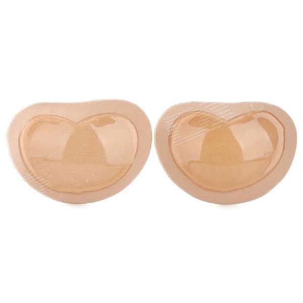 Brystindlæg - Hjerteformede Push Up BH-indlæg - Beige