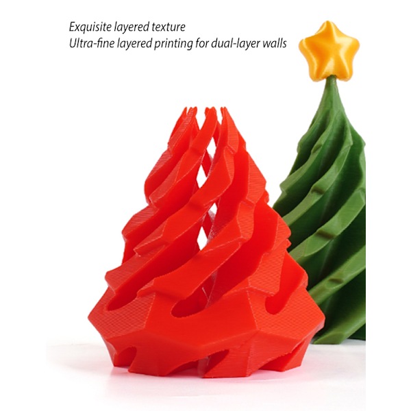 3D-printet juletræ Fidget-legetøj PLA-materiale skrivebordsmodel style2