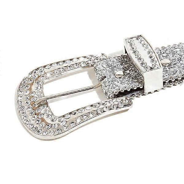 Rhinestone belte Midjebånd Black
