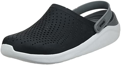 Unisex-voksen LiteRide Clogs, Nero Black/Smoke black/smoke 42