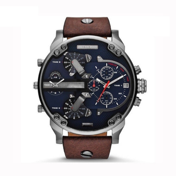 Ur Personlighed Stort Urskive Ur Trend Metal Quartz Ur 7315 steel strip