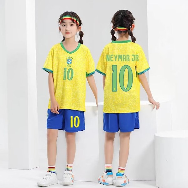 Jalkapallovaatesetti lapsille koko 7, Ronaldo koko 10, Messi H H 14 (90-95cm)