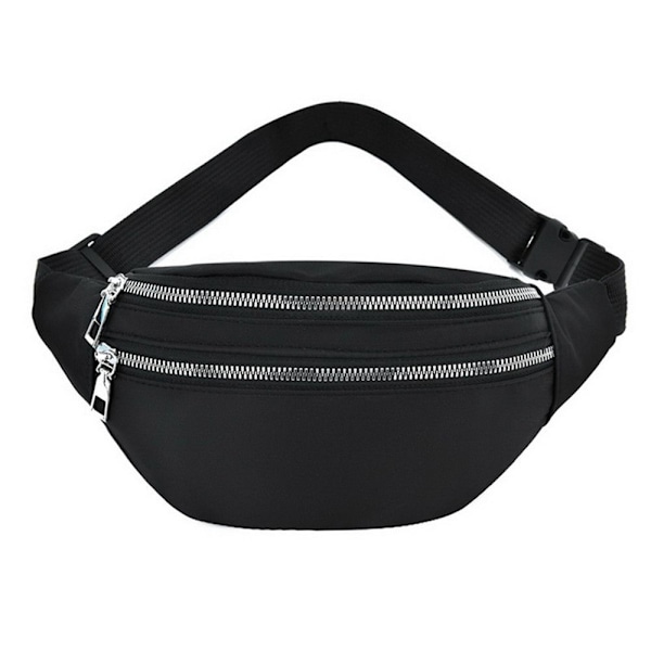 Urheilullinen vyölaukku taskupaketti MUSTA Black