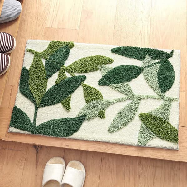 Dekorativa badrumsmattor små 45 cm x 65 cm för badkar, pi