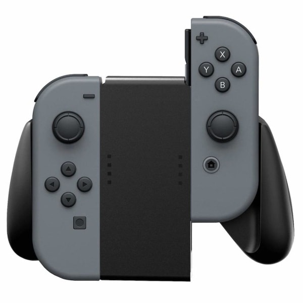 Svart Joy-Con Grip för Nintendo Switch Svart i en storlek