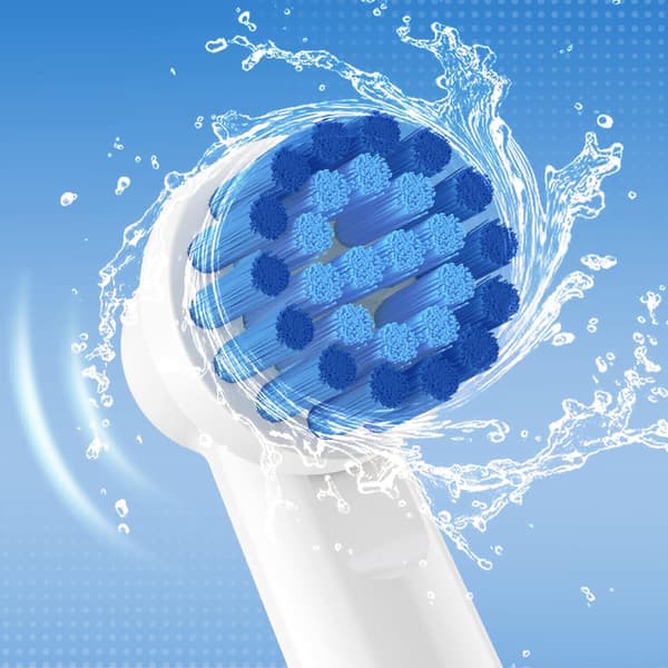 Erstatningsbørster til Oral B Braun Sensitive, Bløde børster til følsomt tandkød, 8 stk.