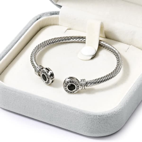 Armbånd Lysegrå Gjennomsiktig Bursdagsgaveeske til Valentinsdag Bursdag G