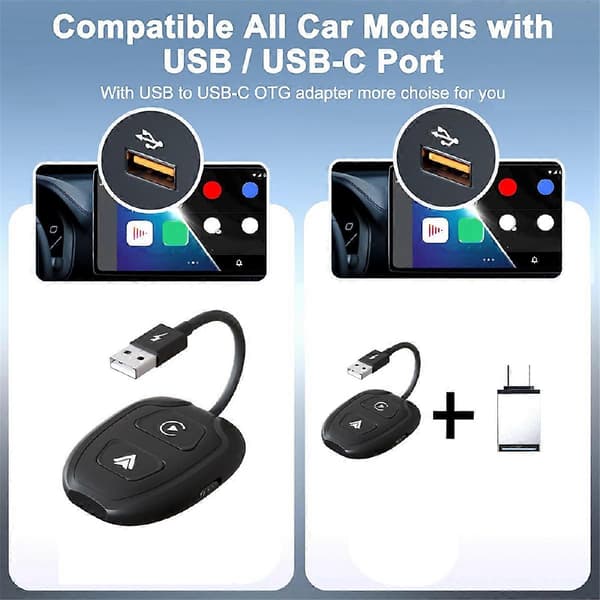 Langaton Video CarPlay -sovitin CarPlay Box