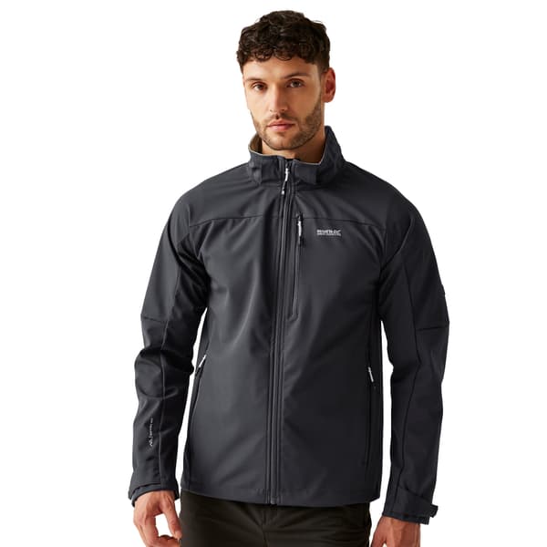 Regatta Arana Vandtæt Soft Shell Jakke til Mænd L Ask/Gletsjer Ask/Gletsjer Ash/Glacier L