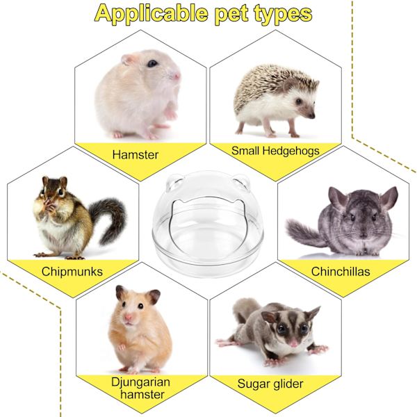 1 hamster sandbad L（14*1cm）