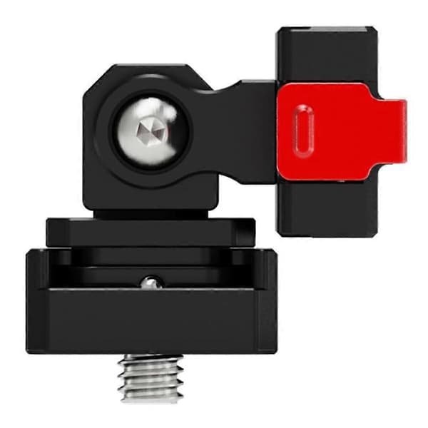 Velegnet til Insta360 GO3S/3 Magnetisk Quick Release Cold Shoe til 1/4 Base Multifunktionsjustering Fastgørelsesbeslag, A Sort Standard model Black