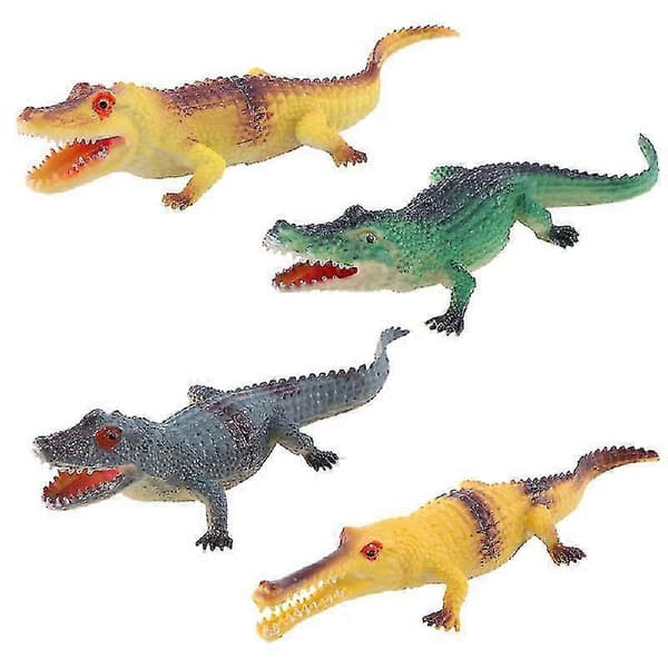 4-pack krokodilleksak