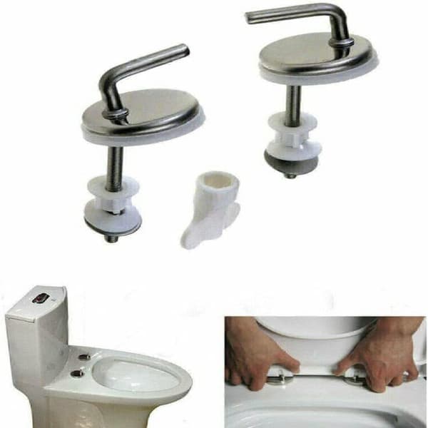 Serveringspinner, 2-pakning med matpinner i rustfritt stål, egnet for servering av salat, bakverk, buffeter, søtsaker