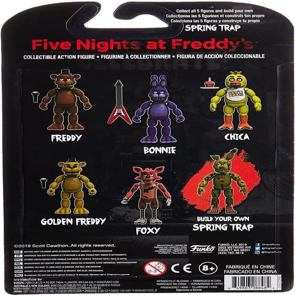 Leddet actionfigur: Five Nights at Freddy's - Foxy 8848