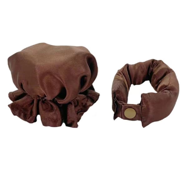 SOHO Heatless Flexi Rod Buns Brun - Krøller uden varme