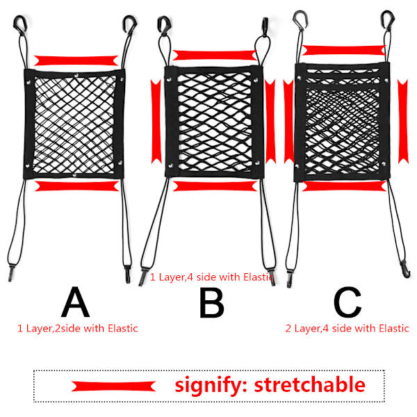 Nett for bil for ryggstøtte C