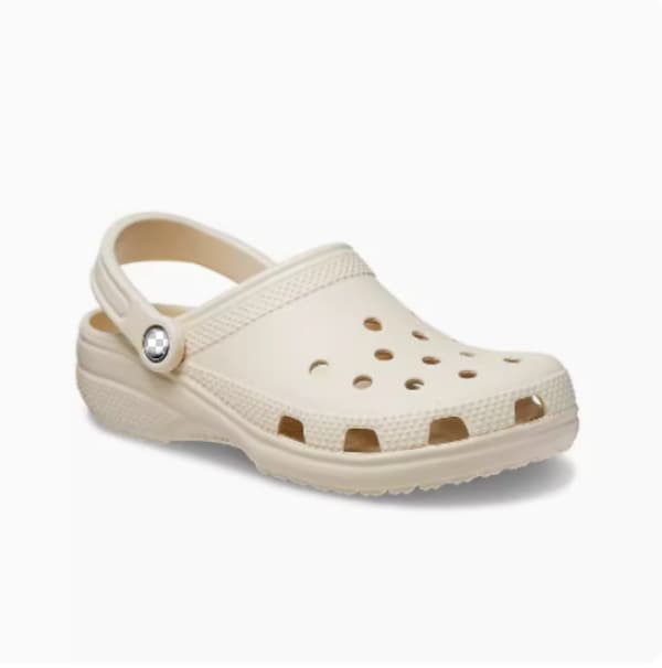 Crocs klassiske hulesko for barn hvit Bone white M10/W12