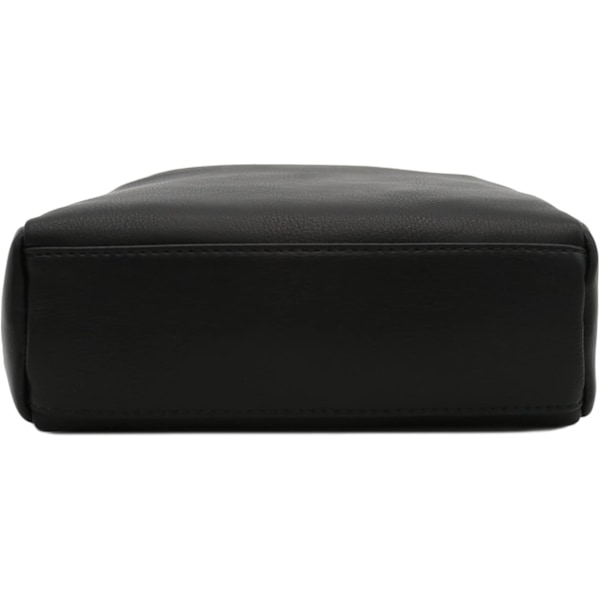 (Sort) Triple Zip Lille Crossbody Taske Små Crossbody Tasker Mobiltelefonpung Håndtasker Black