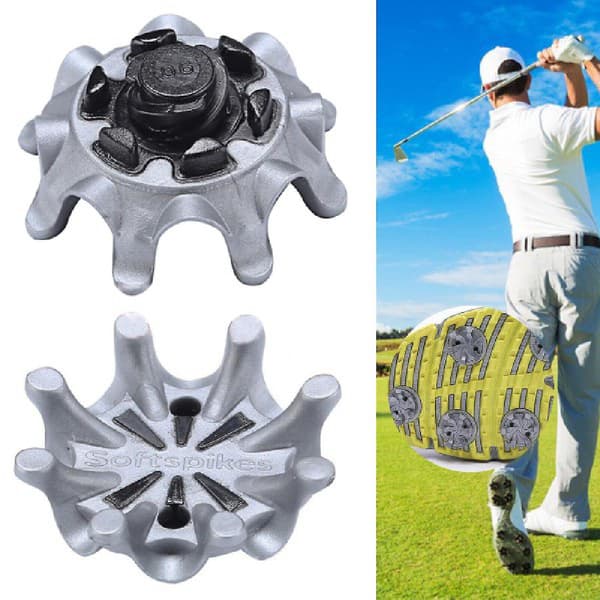 20x Golfsko Pigge Knopper Quick Twist Knopper Softspikes Til Footjoy