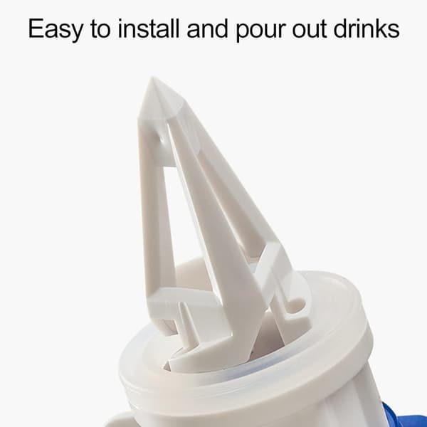 Mælkekarton Tud Skarp Spids Afledning Solid Robust Pakket Juice Drikke Hælder Køkken Gadgets